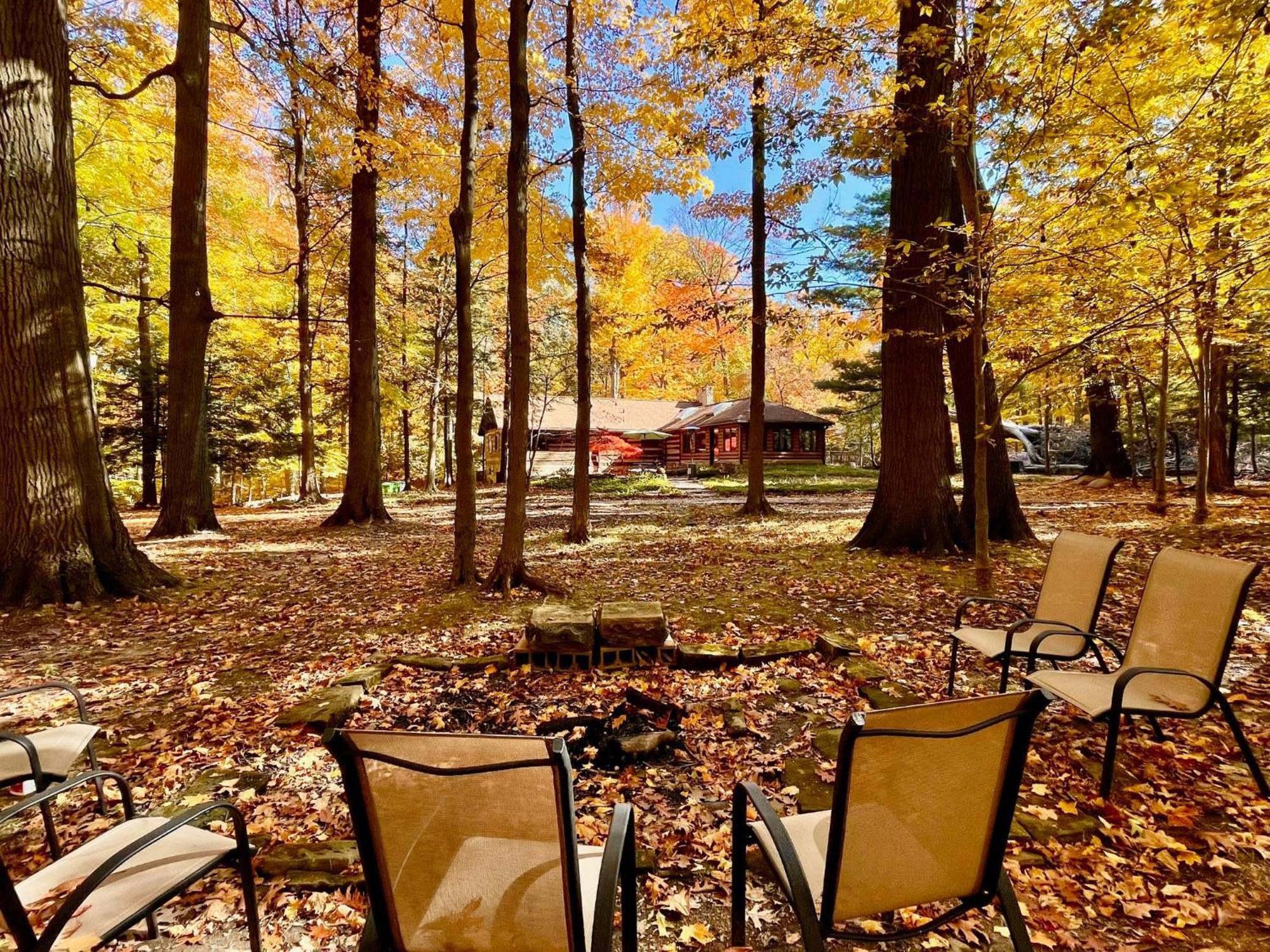 Log Cabin - Natures Oasis - Fire Pit & Gazebo Cleveland Dış mekan fotoğraf