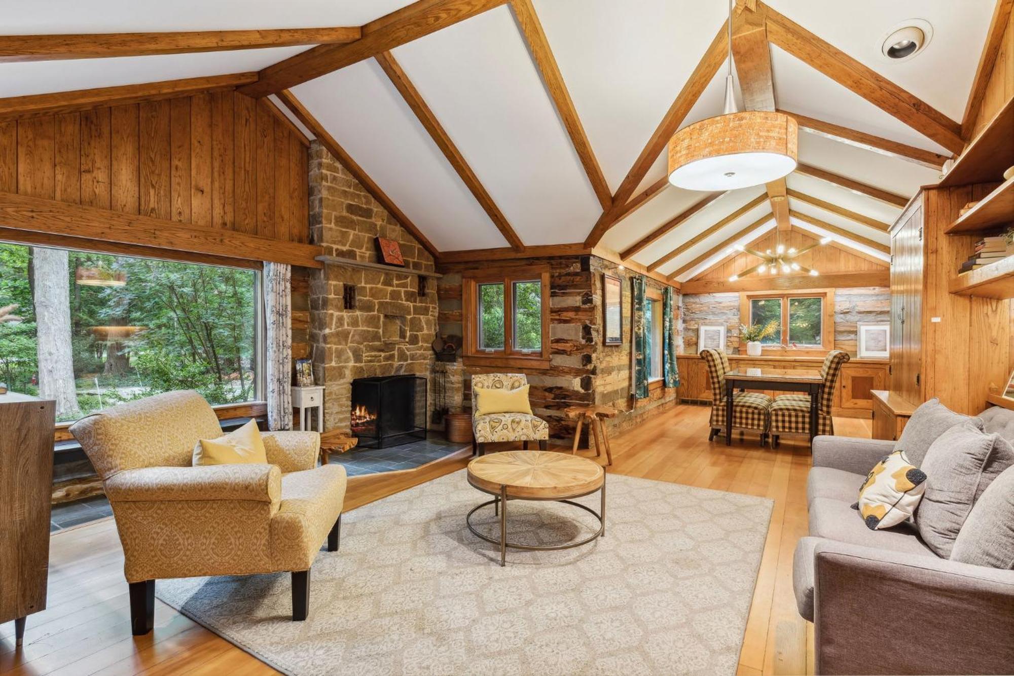 Log Cabin - Natures Oasis - Fire Pit & Gazebo Cleveland Dış mekan fotoğraf
